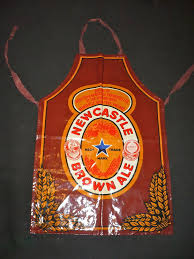 Newcastle Brown retro 1970s apron