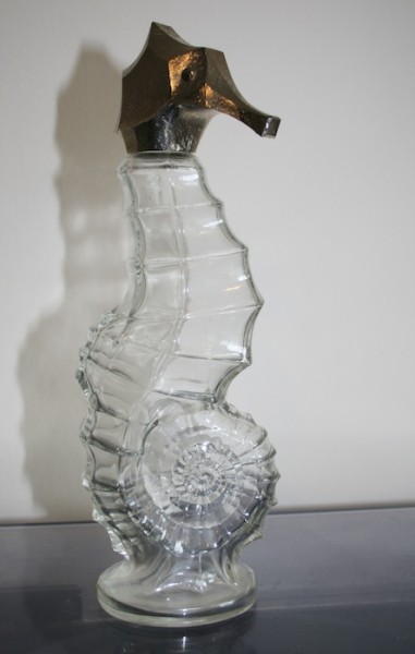 Vintage Perfume Bottle New York Seahorse