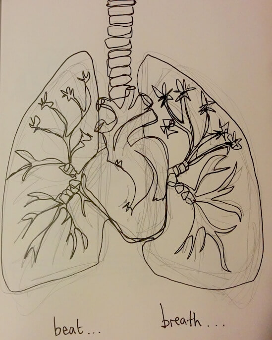 lungs leonard cohen illustration
