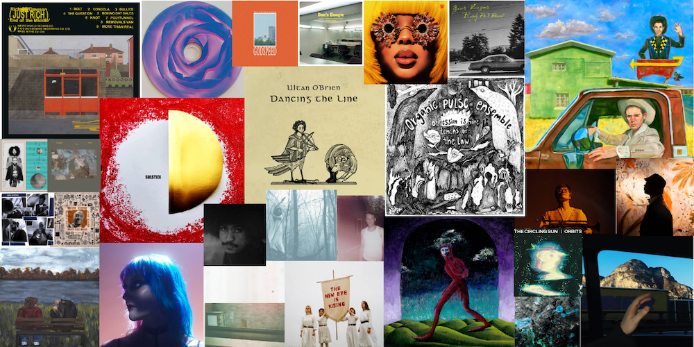 2025 Albums of Year artwork collage